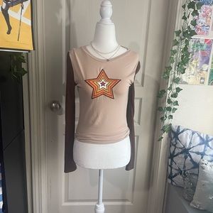 star long sleeve shirt